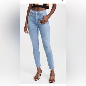 AGOLDE nico slim fit high rise